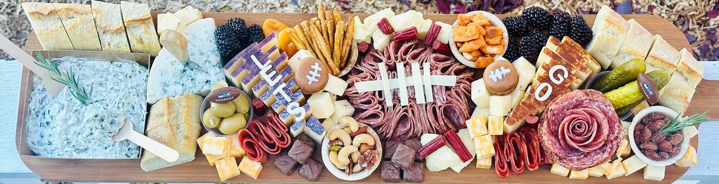 Football Charcuterie Board