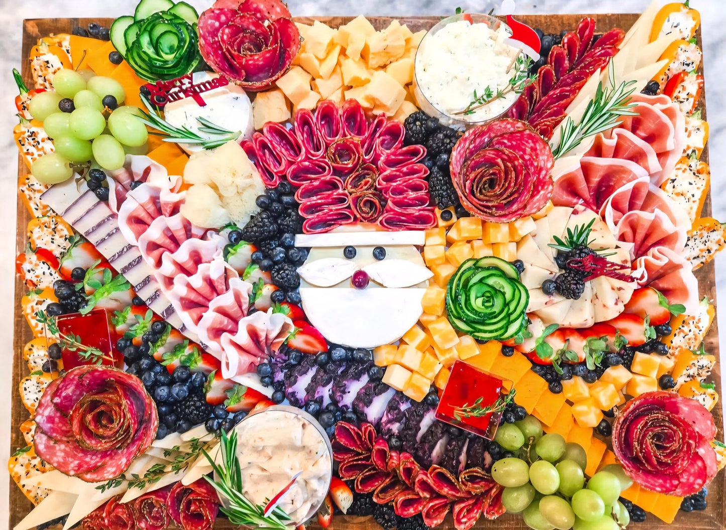 Santa Christmas Board