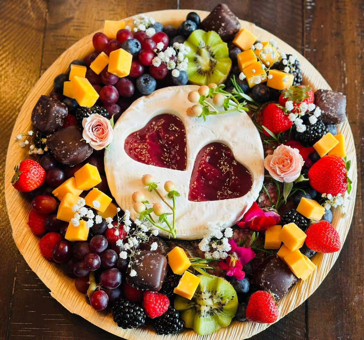 Valentine's Day Charcuterie Board